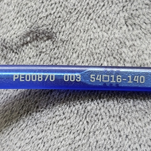 Puma Brown and Blue Men's Prescription Eyeglass Frames with Carrying Cases - Picture 16 of 16